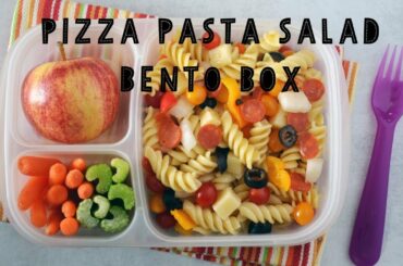 Pizza Pasta Salad | Healthy Lunchbox Idea
