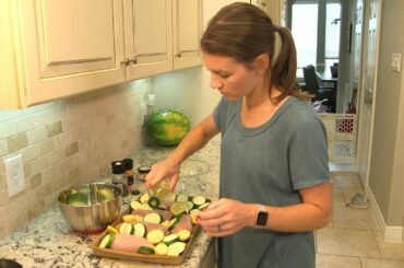 Need A Healthy Meal Idea In A Pinch? Try Danielle Busby's Chicken And Vegetable Bake!