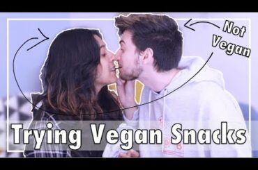 Trying Vegan Snacks - Taste Test! | ft. @Shaaba.
