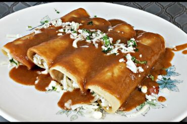 Bean Sauced Tacos Recipe | Easy Enfrijoladas Recipe | Meatless Meal Ideas