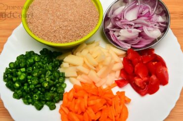 Healthy Breakfast Recipe/ Wheat Rava Upma/ Godhumai Rava Upma