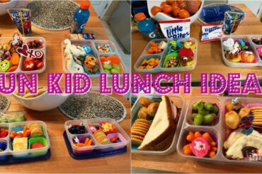 FUN KIDS LUNCH IDEAS | WEEK 1
