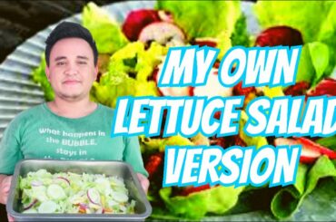 Lettuce Salad Recipe [Weight Loss & Healthy Diet]