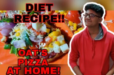 Oats Pizza easiest recipe..TechSNACK'S First Snack Cooking video!.. Taste bhi Health Bhi