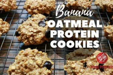 Best Oatmeal Banana cookies Recipe - Healthy Oatmeal Protein Cookies