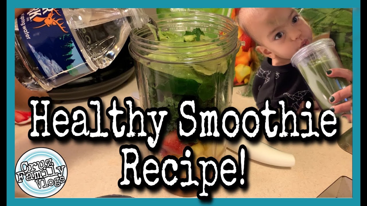 HEALTHY SMOOTHIE | Quick and Easy Breakfast Smoothie Recipe HEALTHY SMOOTHIE | Quick and Easy Breakfast Smoothie Recipe