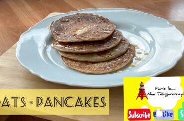 Oats Pancakes recipe తెలుగులో II Easy Breakfast in 10 minutes