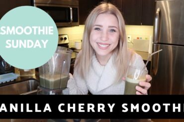 Smoothie Sunday Episode 11 | Healthy Cherry Smoothie Recipe