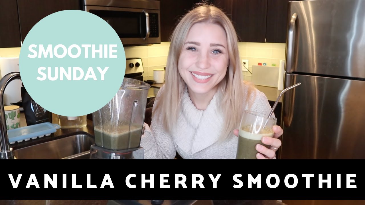 Smoothie Sunday Episode 11 | Healthy Cherry Smoothie Recipe Smoothie Sunday Episode 11 | Healthy Cherry Smoothie Recipe