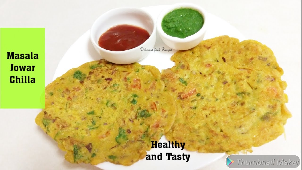 Jowar Chilla Recipe-मसाला ज्वार चिला-Gluten free weight loss recipe-Masala Jowar Roti Recipe Jowar Chilla Recipe-मसाला ज्वार चिला-Gluten free weight loss recipe-Masala Jowar Roti Recipe