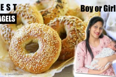 Best Homemade Bagels recipe | Boy or Girl?? Channel Updates