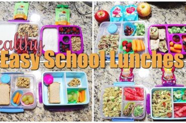 5 Healthy & Easy Lunches for Kids || School Lunch Ideas
