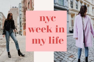NYC COLLEGE WEEK IN MY LIFE: new nails, errands, and healthy snack ideas