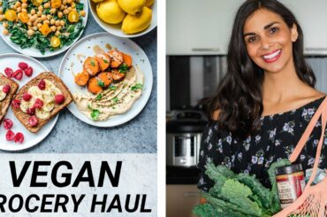 10 FOODS I EAT EACH WEEK | healthy vegan grocery staples