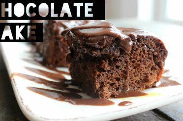 Healthy Chocolate Cake Recipe | How To Make LOW FAT Chocolate Cake