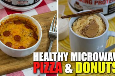 2 HEALTHY MICROWAVE MEAL RECIPES
