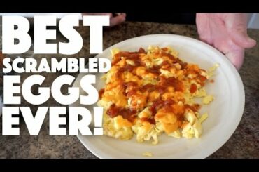 Best Scrambled Eggs Recipe Ever - mexican scrambled eggs - fast breakfast - healthy food - recipes