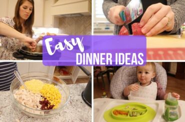 Easy Dinner Recipes // Dinner for Families