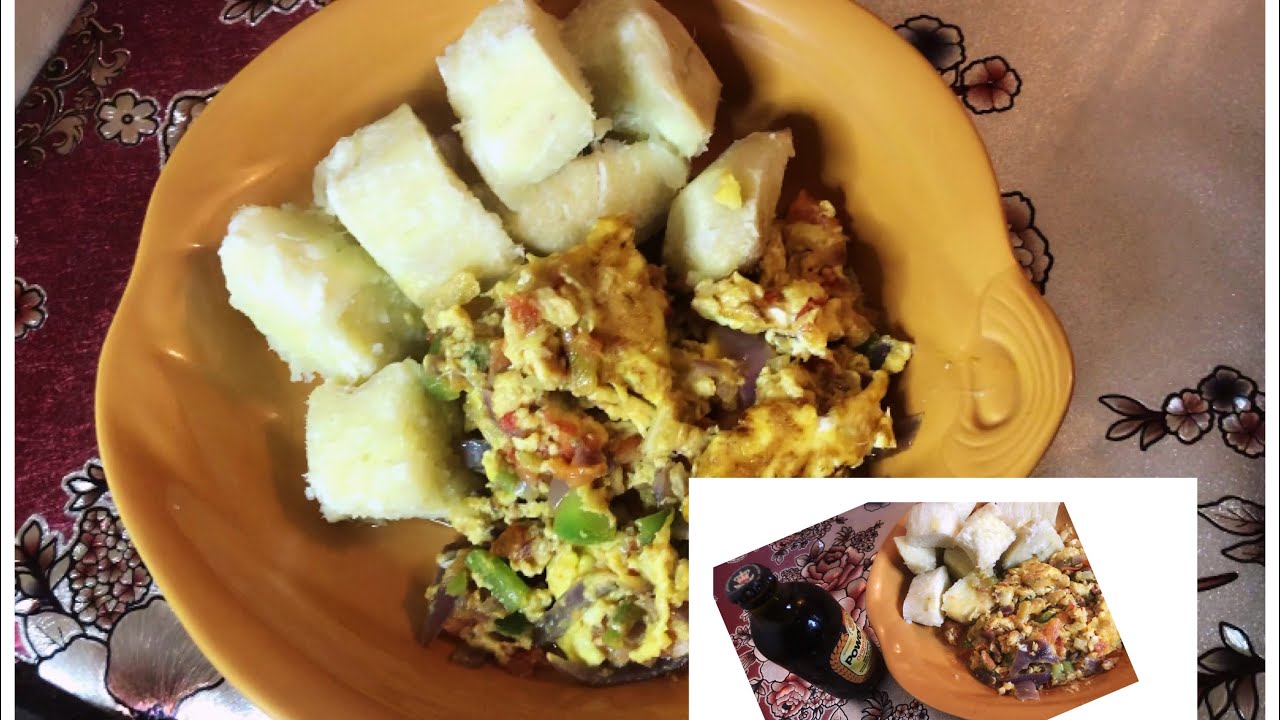 10 minutes Dinner Idea /Tasty Yam with Egg & Tomato Sauce/ Family Dinner 10 minutes Dinner Idea /Tasty Yam with Egg & Tomato Sauce/ Family Dinner