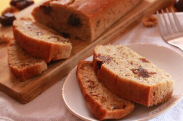 Healthy Banana walnut and dates cake || wheat flour cake