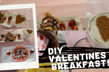 DIY VALENTINES DAY BREAKFAST IDEAS | Quick and Easy Recipes | Stylish V-day breakfast