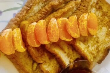 Orange French Toast||Healthy Breakfast Recipe||Make Healthy Breakfast in 2 min