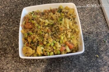 PRASH VLOGS USA/HEALTHY RECIPES/కాలిఫ్లవర్ చిక్కుడు గింజల కూర/RICH IN FIBRE,VITAMIN B AND PROTEINS