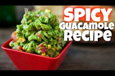Spicy Guacamole recipe - keto diet avocado recipes - aguacate - meal prep - ketogenic healthy recipe