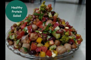 Protein Salad Recipe 😋 with lots of benefits