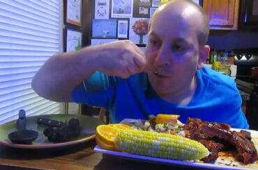 Grilled T-bone Steak and Salad Great Simple Healthy Dinner Idea Let's Eat So Good