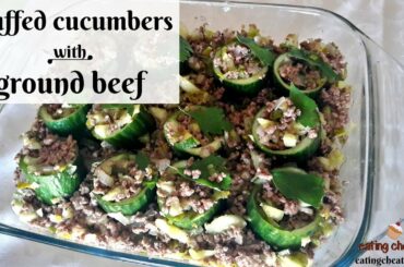 Stuffed cucumbers recipe | Healthy food recipe