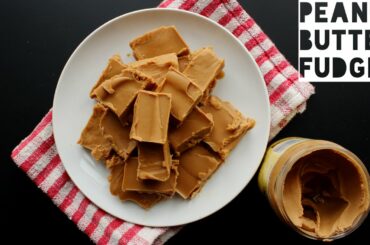 3 Ingredient Low Carb Peanut Butter Fudge Recipe | How To Make Healthy Fudge