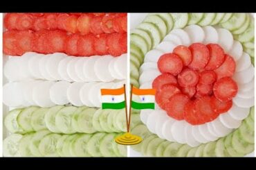 Tricolour Salad Recipe - Republic Day Special Recipe | Salad Recipe