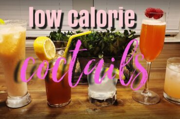 Low calorie cocktails