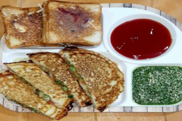 aaloo suji sandwich& aaloo bread sandwich recipe| healthy breakfast recipe|