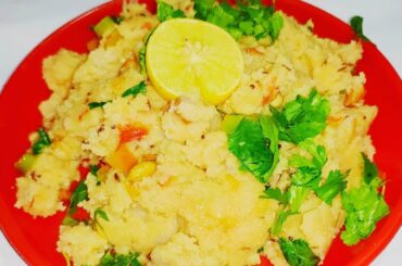 Upma Recipe-healthy breakfast,sooji upma,rava upma