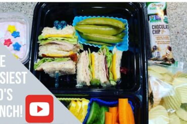 The Best Healthy Kid's Lunch - Kabob Club Sandwich