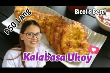 Kalabasa Ukoy/Okoy | 50 Pesos Only | Squash Fritters | StrawBerry-Gery
