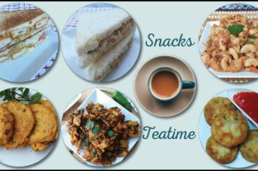 Tea Time Snacks Recipes | By Kiran's Food Cabin