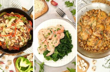 3 Low Carb Dinner Recipes | Quick + Easy Weeknight Dinner Ideas