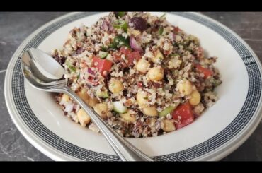 Chickpea Quinoa Salad | Gluten-free Recipe