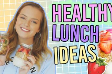 Healthy School Lunch Ideas! 5 Minute Meals!