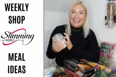 MEAL IDEAS | SLIMMING WORLD | ALDI WEEKLY FOOD SHOP | CHEAPER ALTERNATIVES  | HEALTHY SNACKS