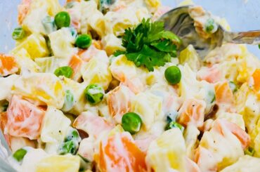 Russian Salad || Easy Healthy Recipe || Tasty Salads
