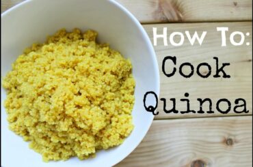 How To Cook Perfect Quinoa | Healthy Tip Tuesday
