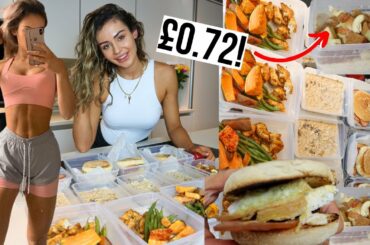 Healthy & Easy Meal Prep on a Budget UNDER £20 **weight loss**