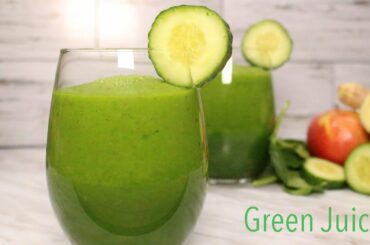 Green Juice Smoothie RecipeBreakfast IdeaHealthyDetoxNo BananaWeight lossMeal Replacement