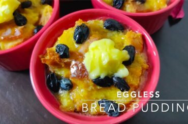 Bread pudding | Eggless Bread Pudding Recipe | Bread Custard Pudding Recipe| Best Bites