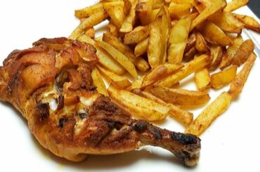 Baked Potato With Chicken Healthy Recipe