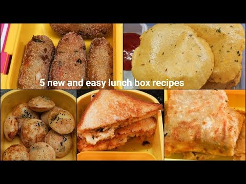 5 new easy lunch box recipes | 5 easy & healthy lunch box recipes for kids 5 new easy lunch box recipes | 5 easy & healthy lunch box recipes for kids